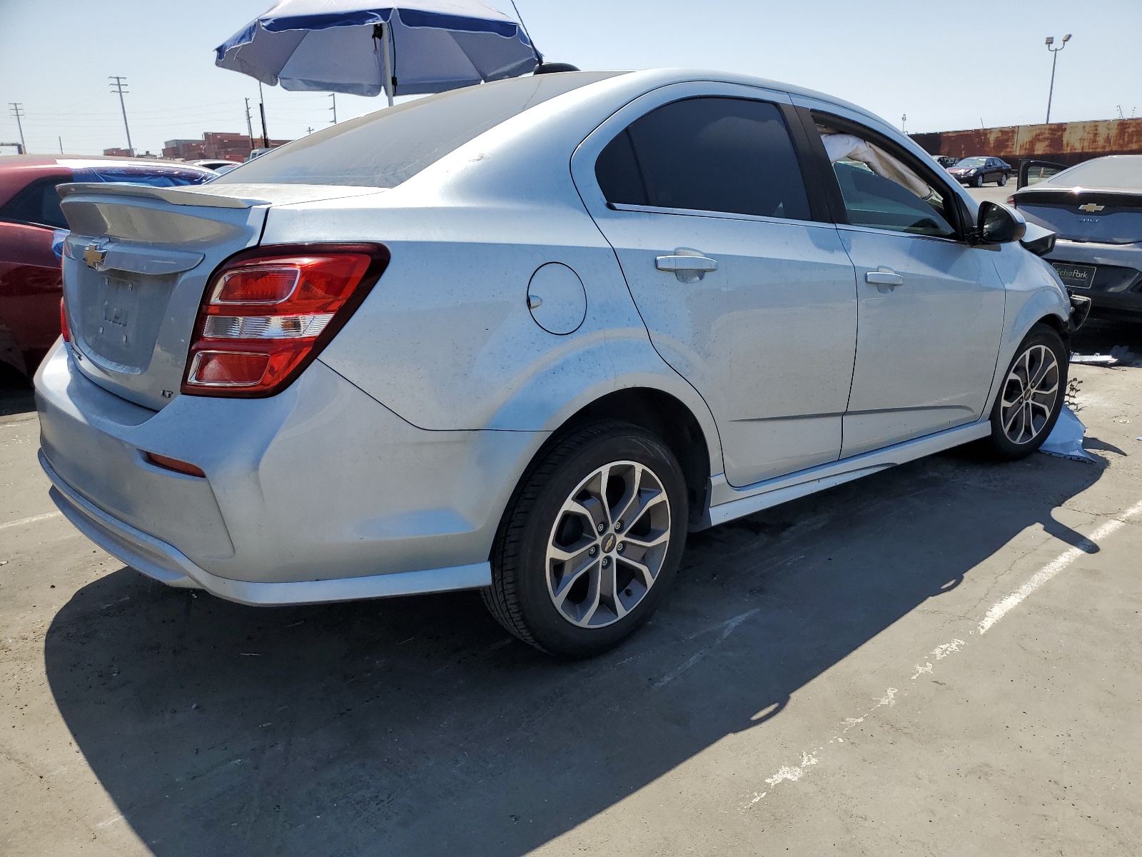 2017 Chevrolet Sonic Lt vin: 1G1JD5SG8H4152072