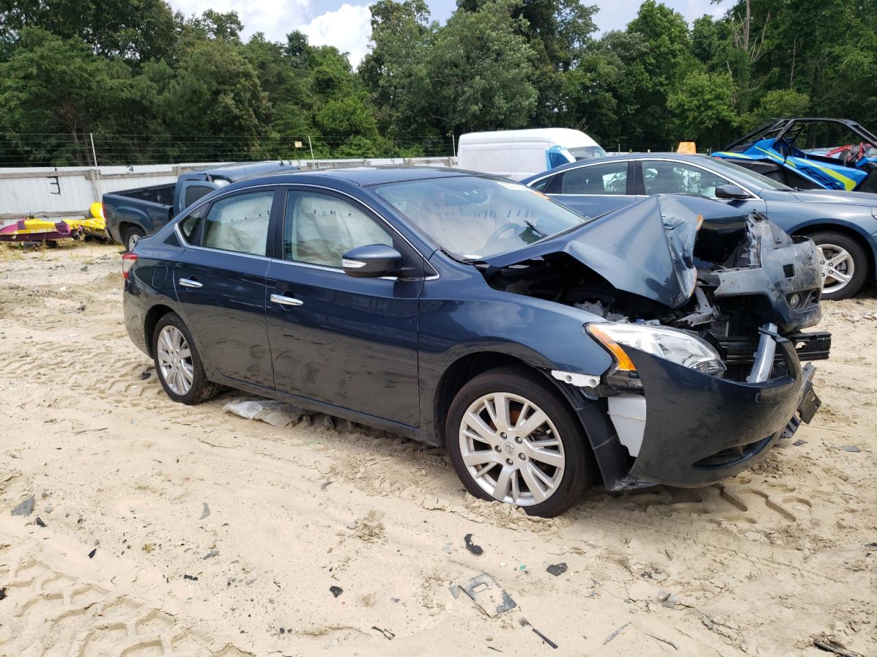 2015 Nissan Sentra S VIN: 3N1AB7AP2FY322689 Lot: 63177694