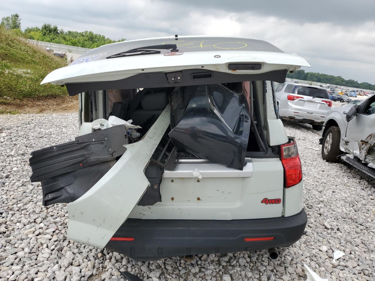 2010 Honda Element Ex VIN: 5J6YH2H76AL006484 Lot: 62619124