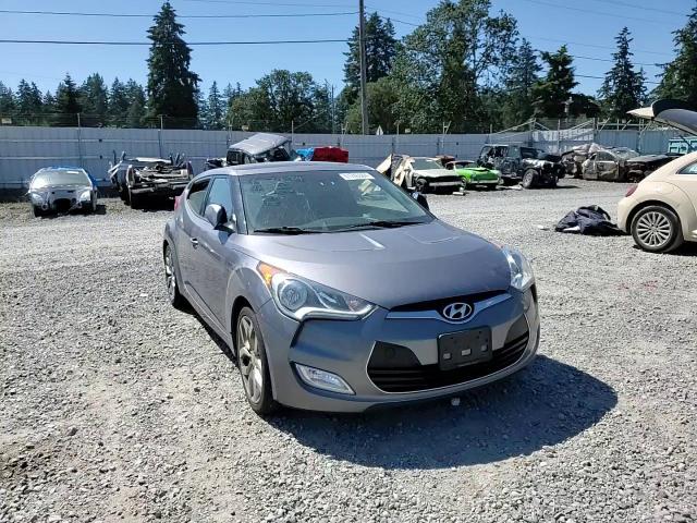 2015 Hyundai Veloster VIN: KMHTC6ADXFU242963 Lot: 61740564