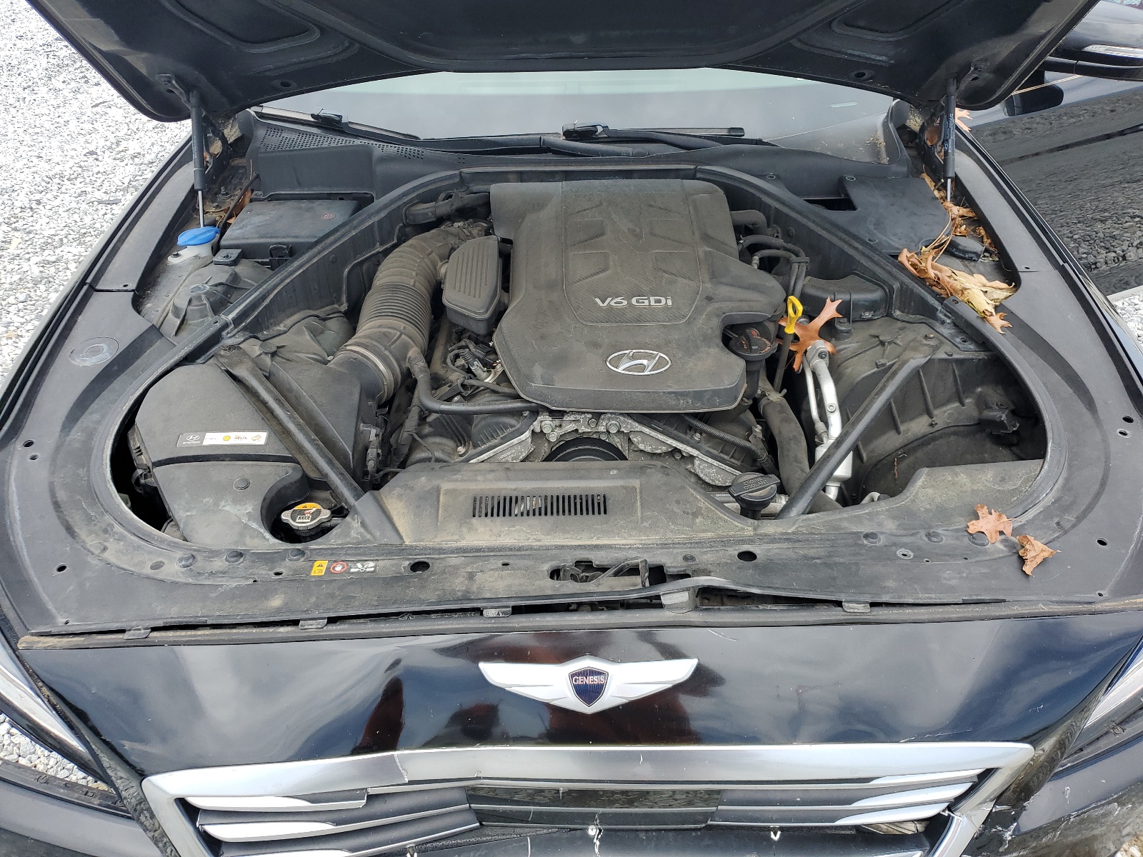 KMHGN4JE4FU049555 2015 Hyundai Genesis 3.8L