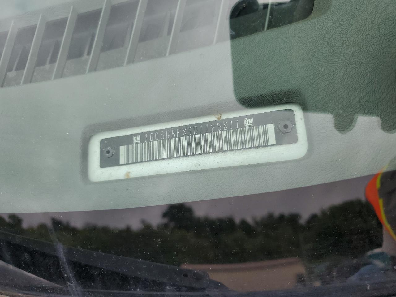 2013 Chevrolet Express G1500 VIN: 1GCSGAFX5D1123811 Lot: 64548644