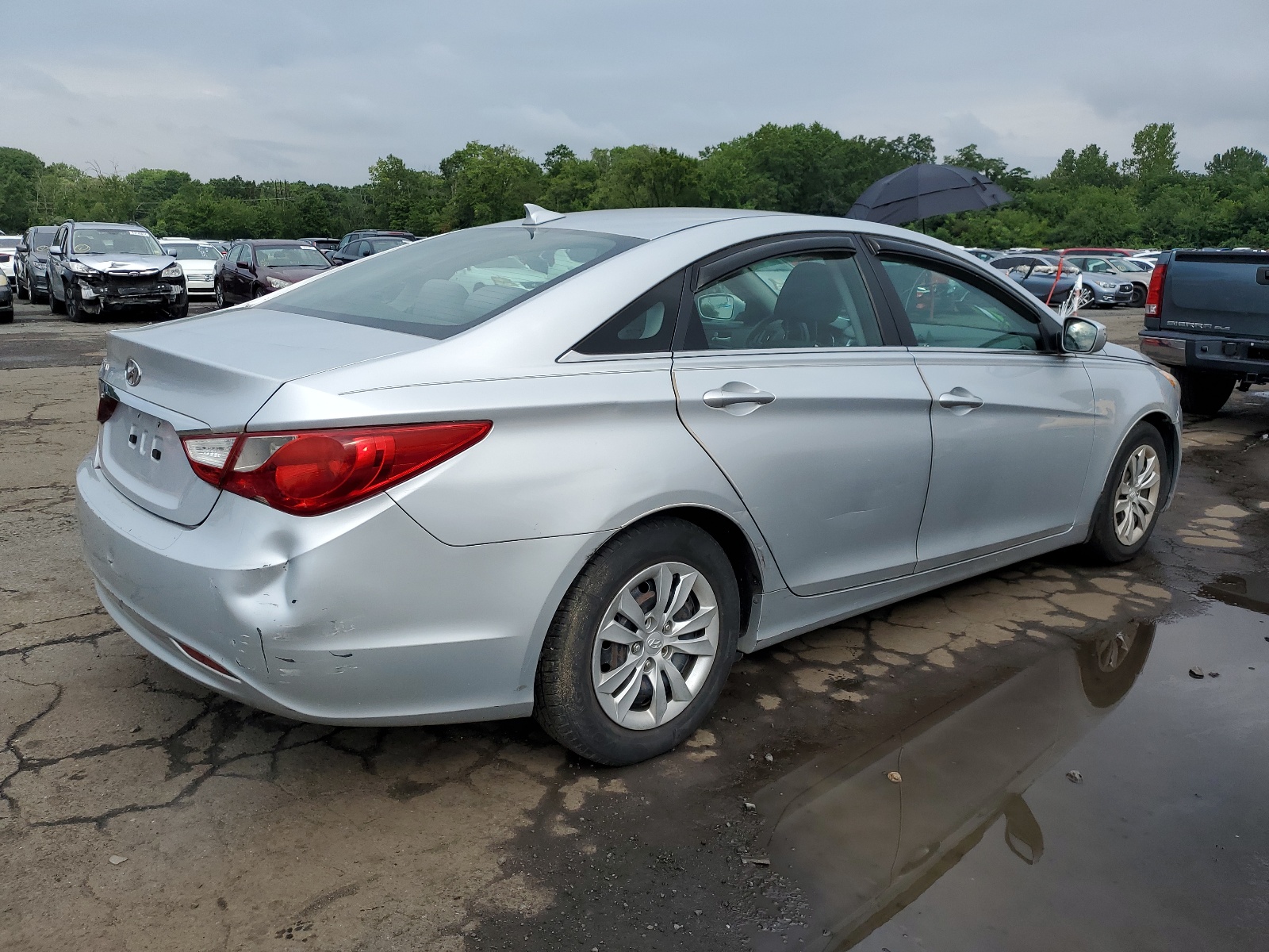 2013 Hyundai Sonata Gls vin: 5NPEB4AC4DH603431