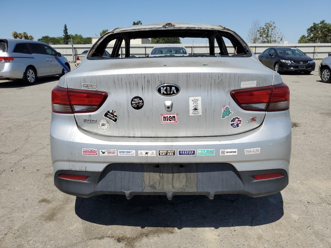 2019 Kia Rio S VIN: 3KPA24AB9KE205851 Lot: 61893694