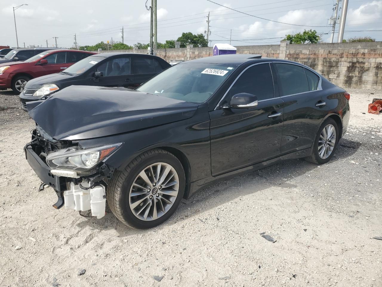 VIN JN1EV7AR3LM256274 2020 INFINITI Q50 no.1