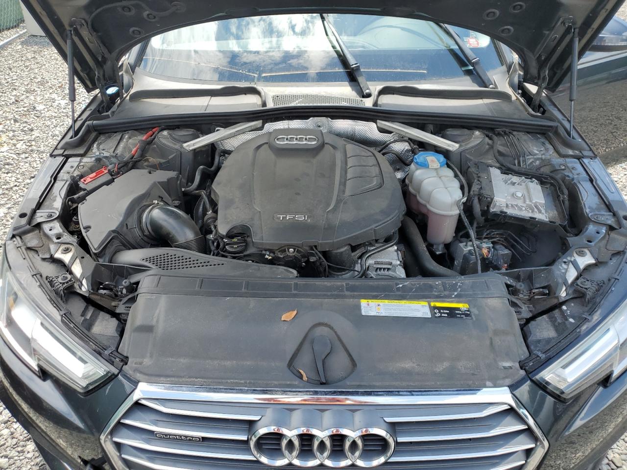 2017 Audi A4 Premium Plus VIN: WAUENAF45HN029285 Lot: 62946464