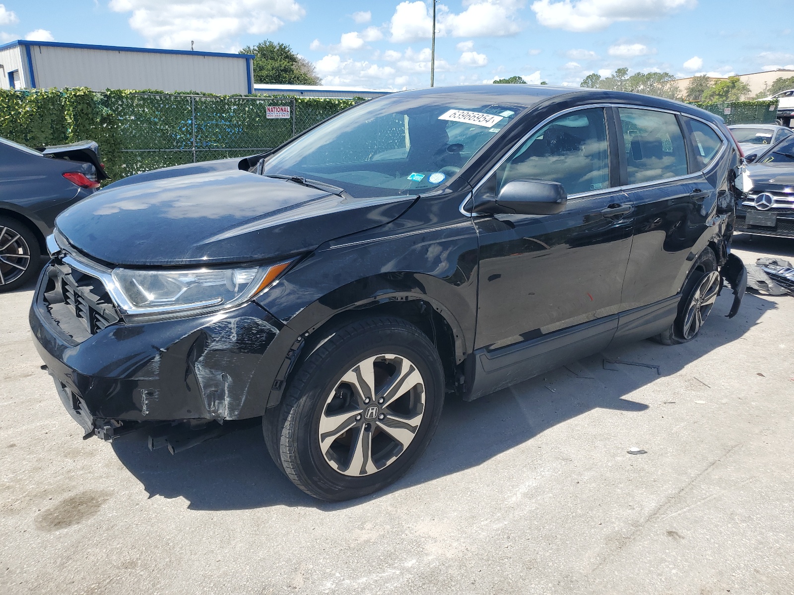 2019 Honda Cr-V Lx vin: 2HKRW5H3XKH400171