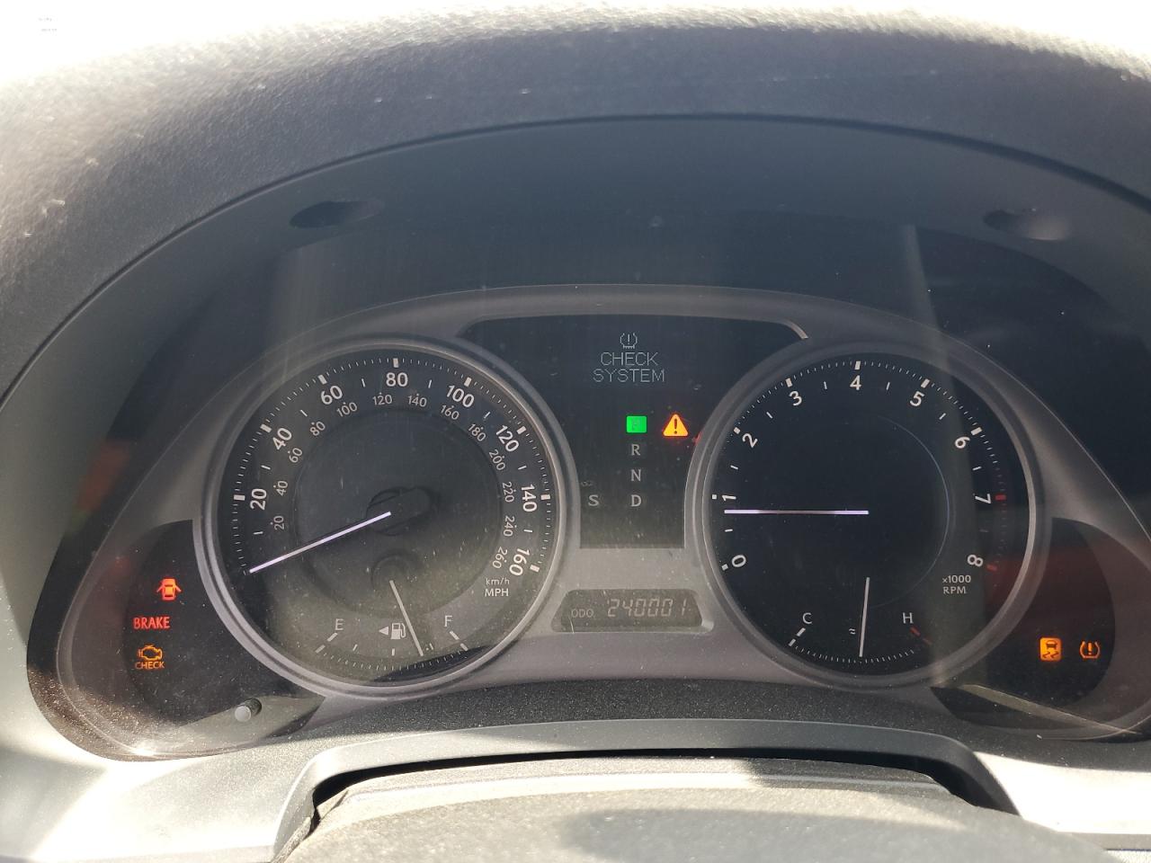 2007 Lexus Is 250 VIN: JTHCK262372016864 Lot: 61843524