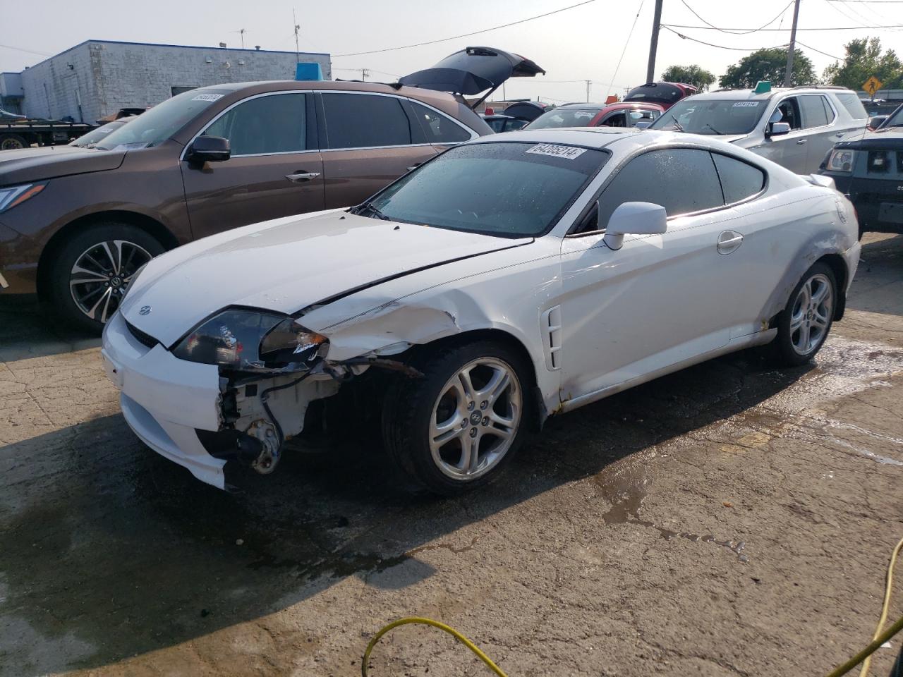 2005 Hyundai Tiburon Gt VIN: KMHHN65FX5U158765 Lot: 64205214