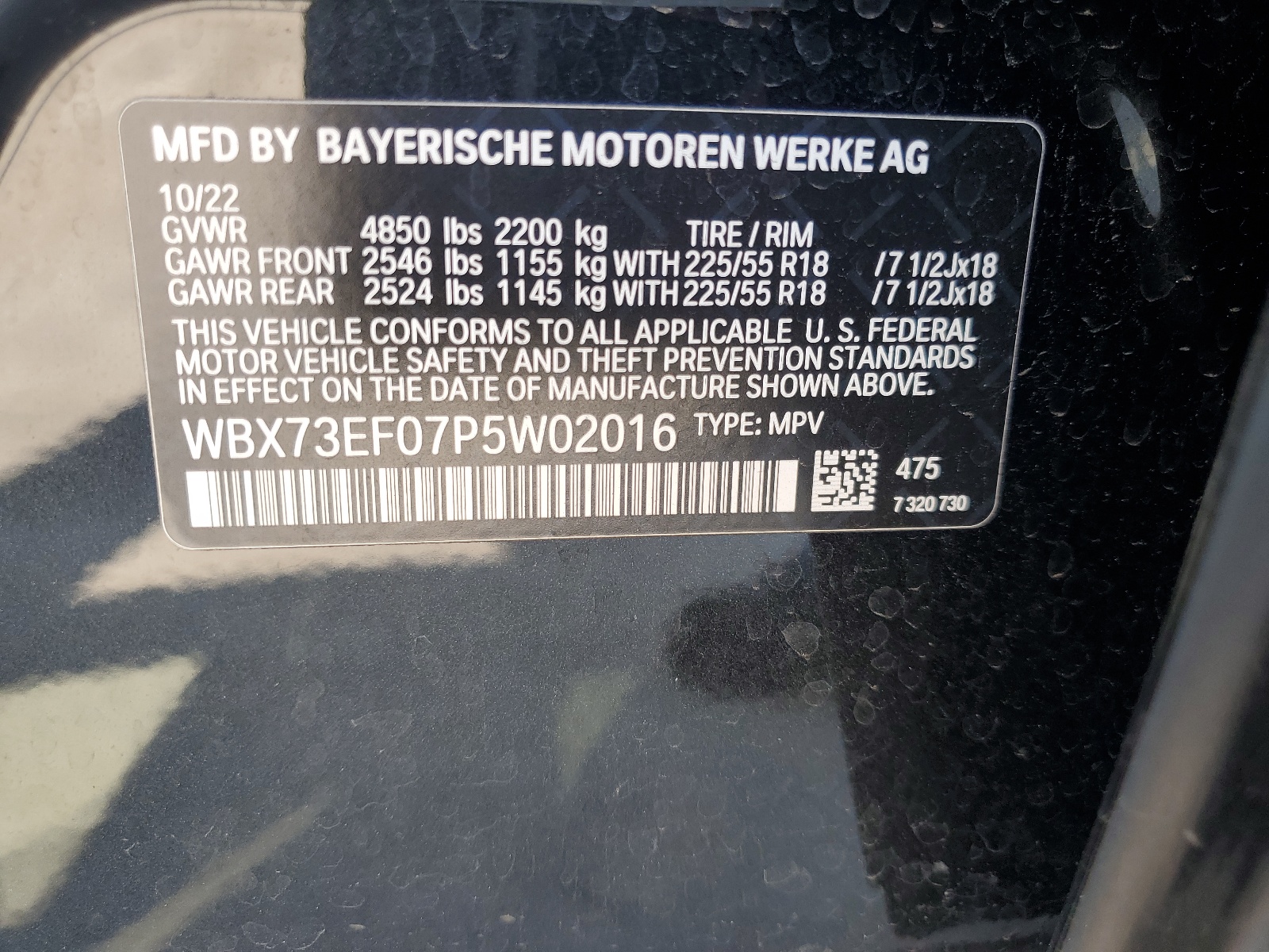 WBX73EF07P5W02016 2023 BMW X1 xDrive28I