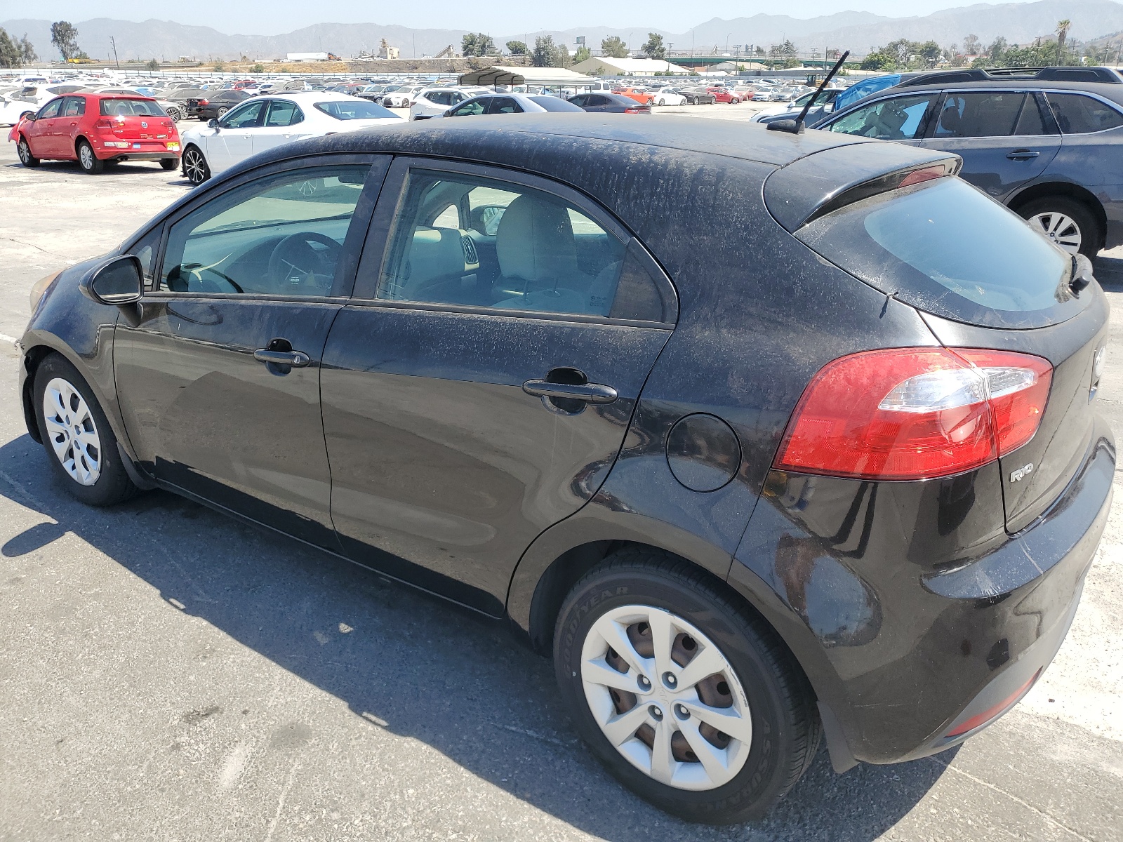 2013 Kia Rio Lx vin: KNADM5A39D6313303