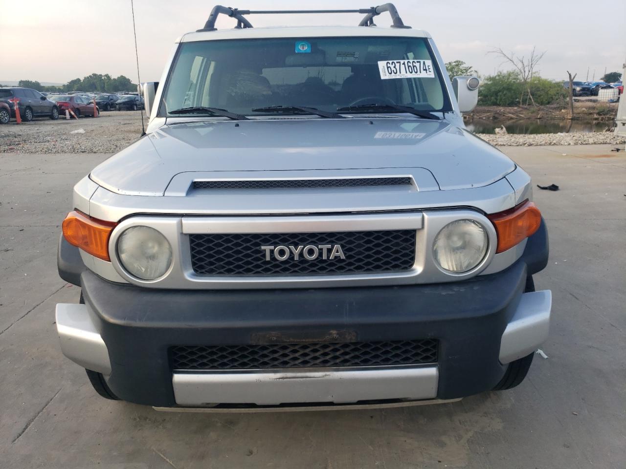 2007 Toyota Fj Cruiser VIN: JTEZU11F170009736 Lot: 63716674