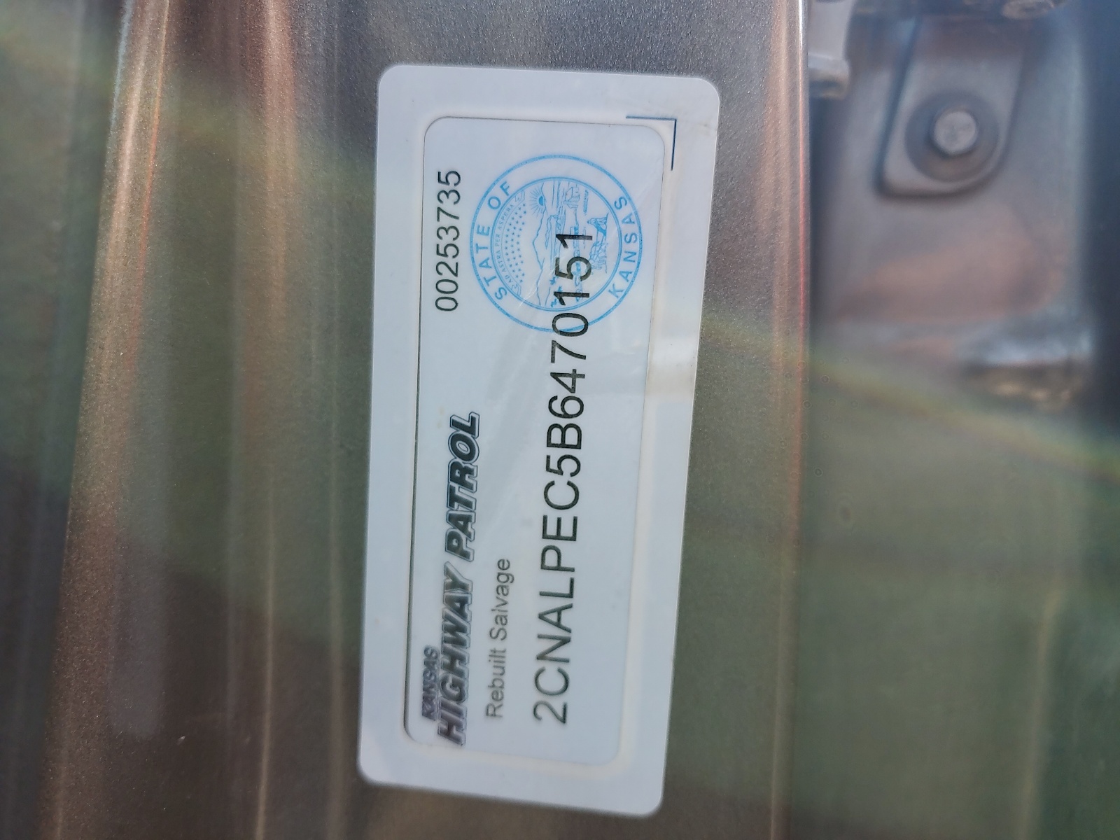 2CNALPEC5B6470151 2011 Chevrolet Equinox Lt