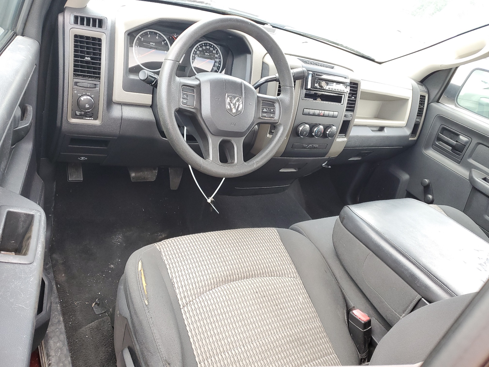 3C6JD7AT4CG280507 2012 Dodge Ram 1500 St