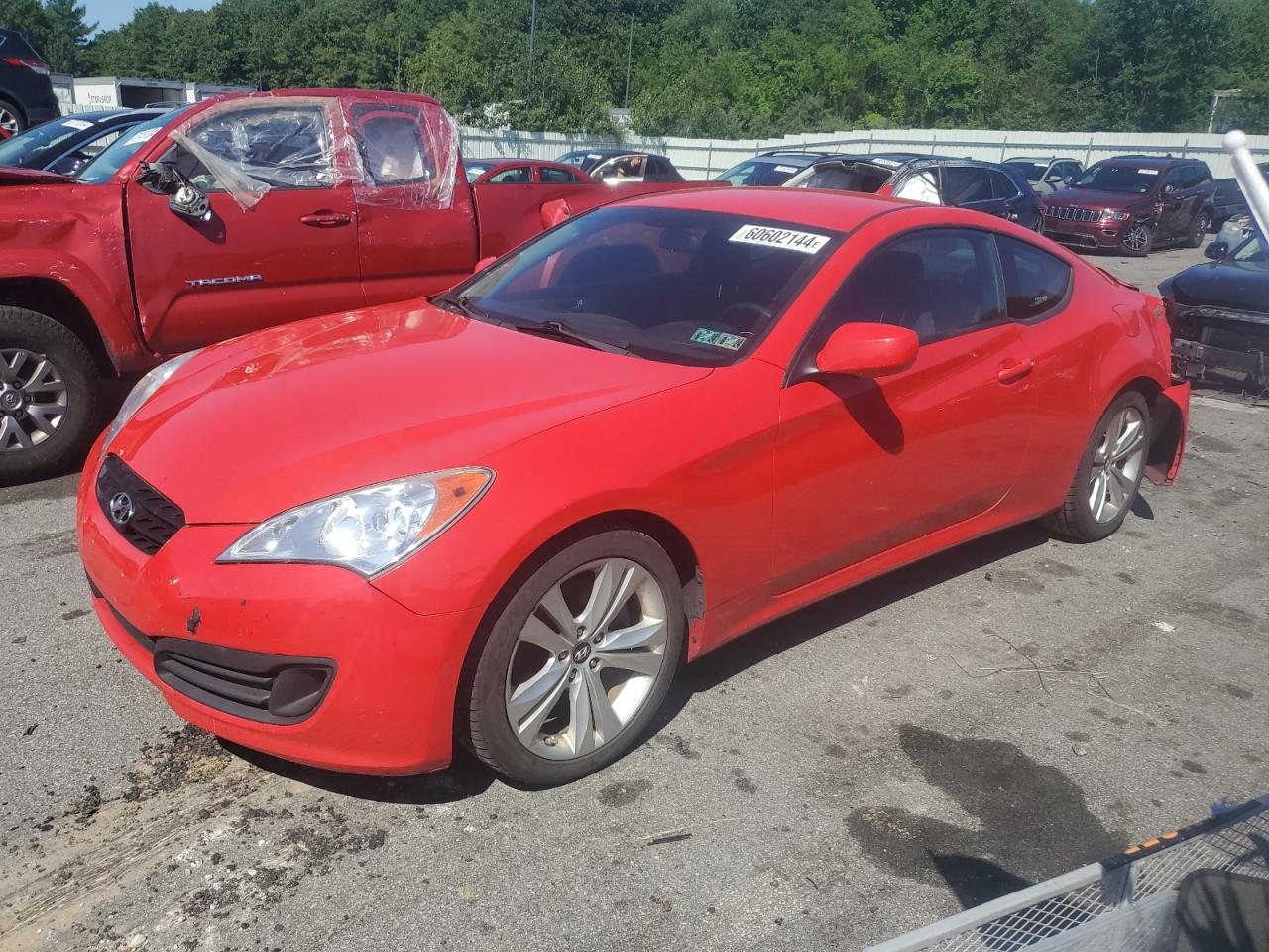 2012 Hyundai Genesis Coupe 2.0T VIN: KMHHT6KD2CU076549 Lot: 60602144