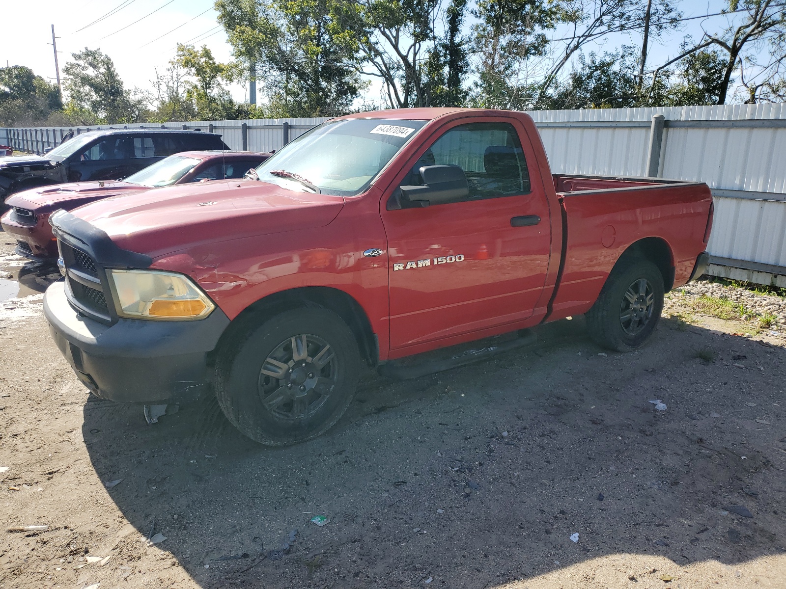 2012 Dodge Ram 1500 St vin: 3C6JD6AP0CG143240