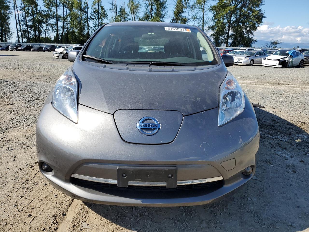 2017 Nissan Leaf S VIN: 1N4BZ0CP6HC308863 Lot: 61518014