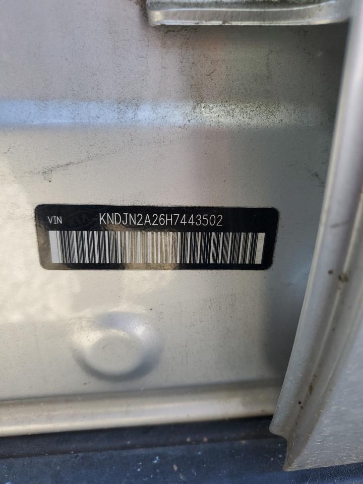 2017 Kia Soul VIN: KNDJN2A26H7443502 Lot: 61080524