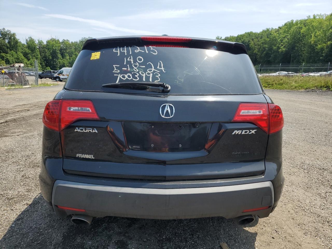 2007 Acura Mdx Technology VIN: 2HNYD28387H543971 Lot: 64784534