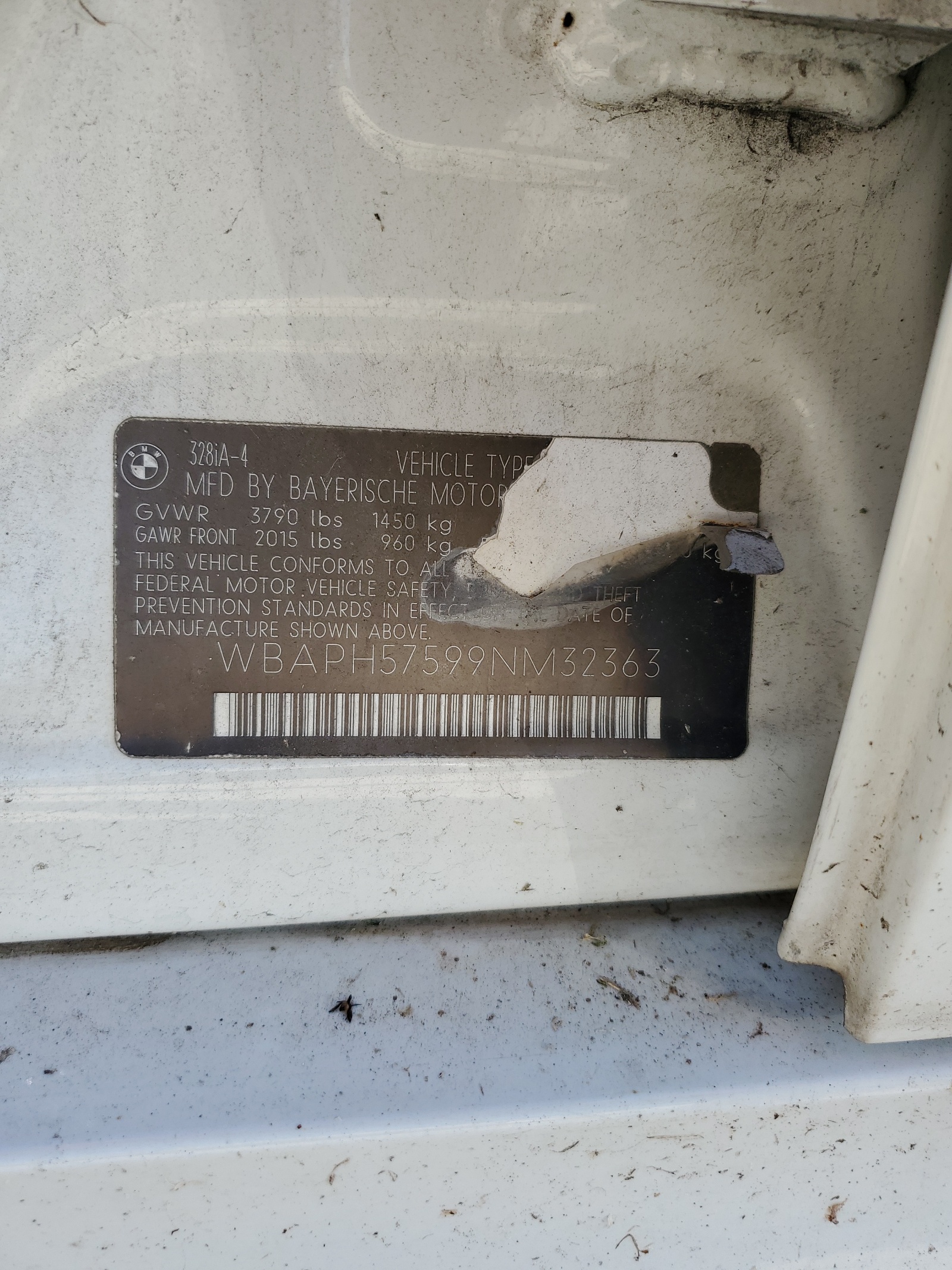 WBAPH57599NM32363 2009 BMW 328 I Sulev