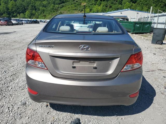 Sedans HYUNDAI ACCENT 2013 Brown