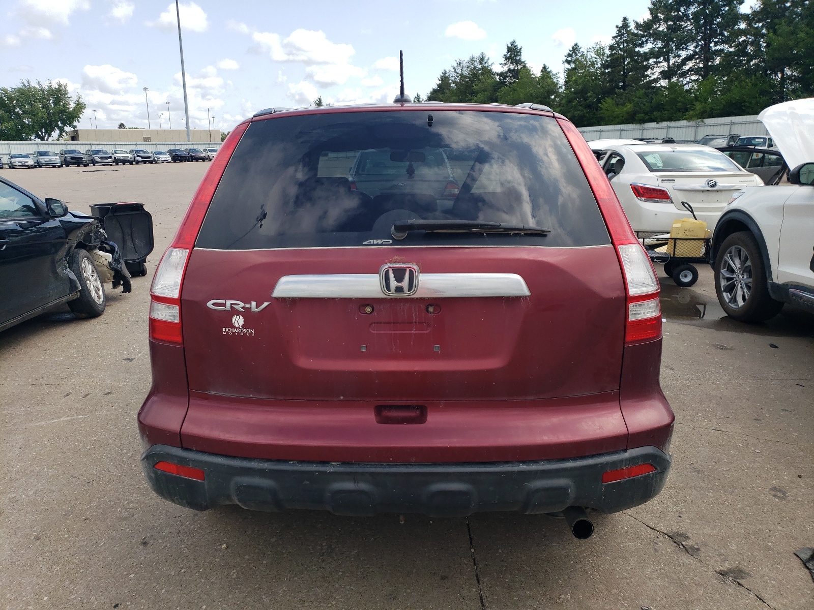 JHLRE48717C080258 2007 Honda Cr-V Exl