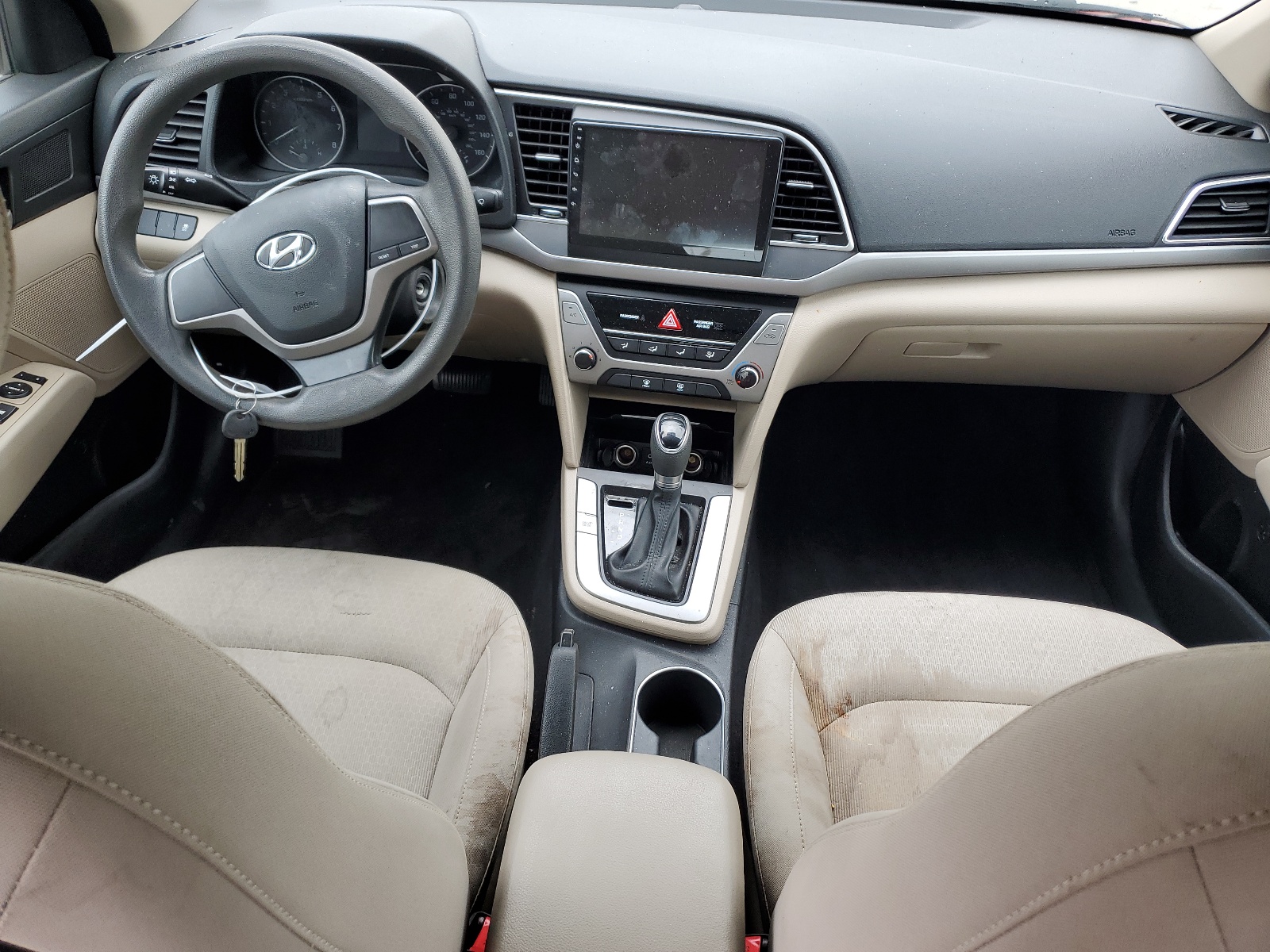 KMHD74LF0HU123902 2017 Hyundai Elantra Se