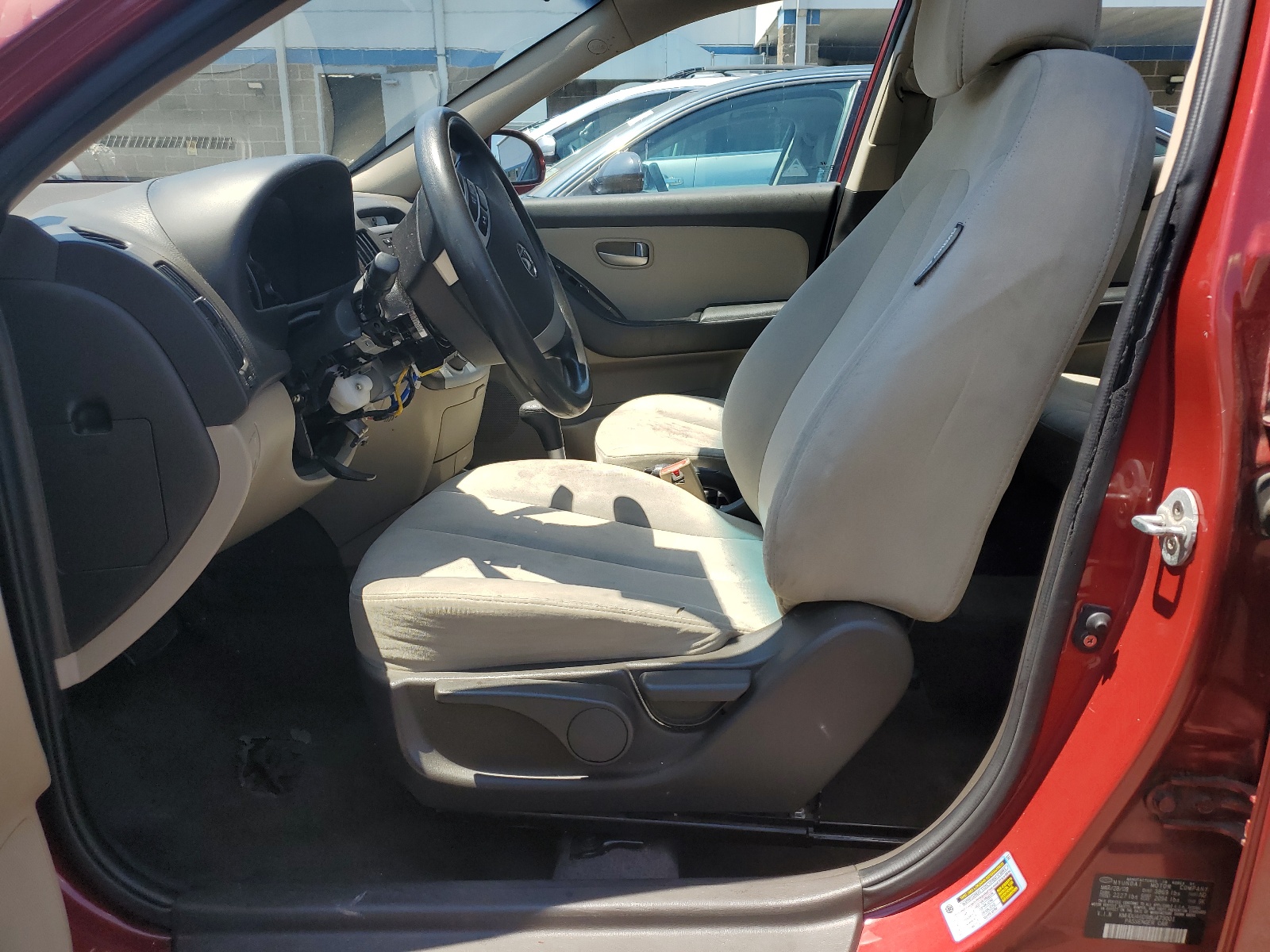 KMHDU46D98U473001 2008 Hyundai Elantra Gls