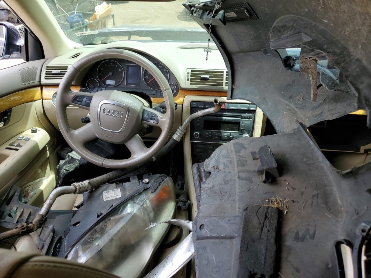 2008 Audi A4 2.0T Quattro VIN: WAUDF78E18A076161 Lot: 63277684