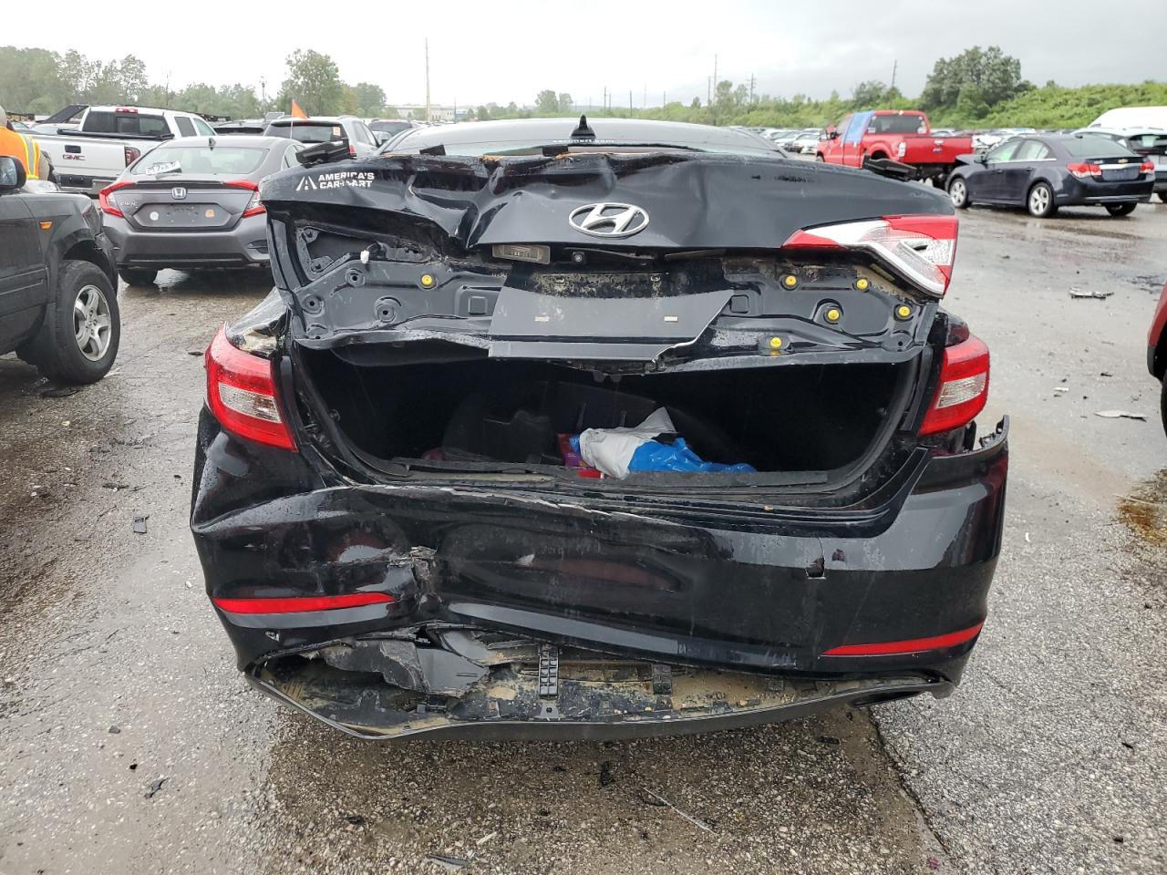 2015 Hyundai Sonata Se VIN: 5NPE24AF4FH219114 Lot: 61522384