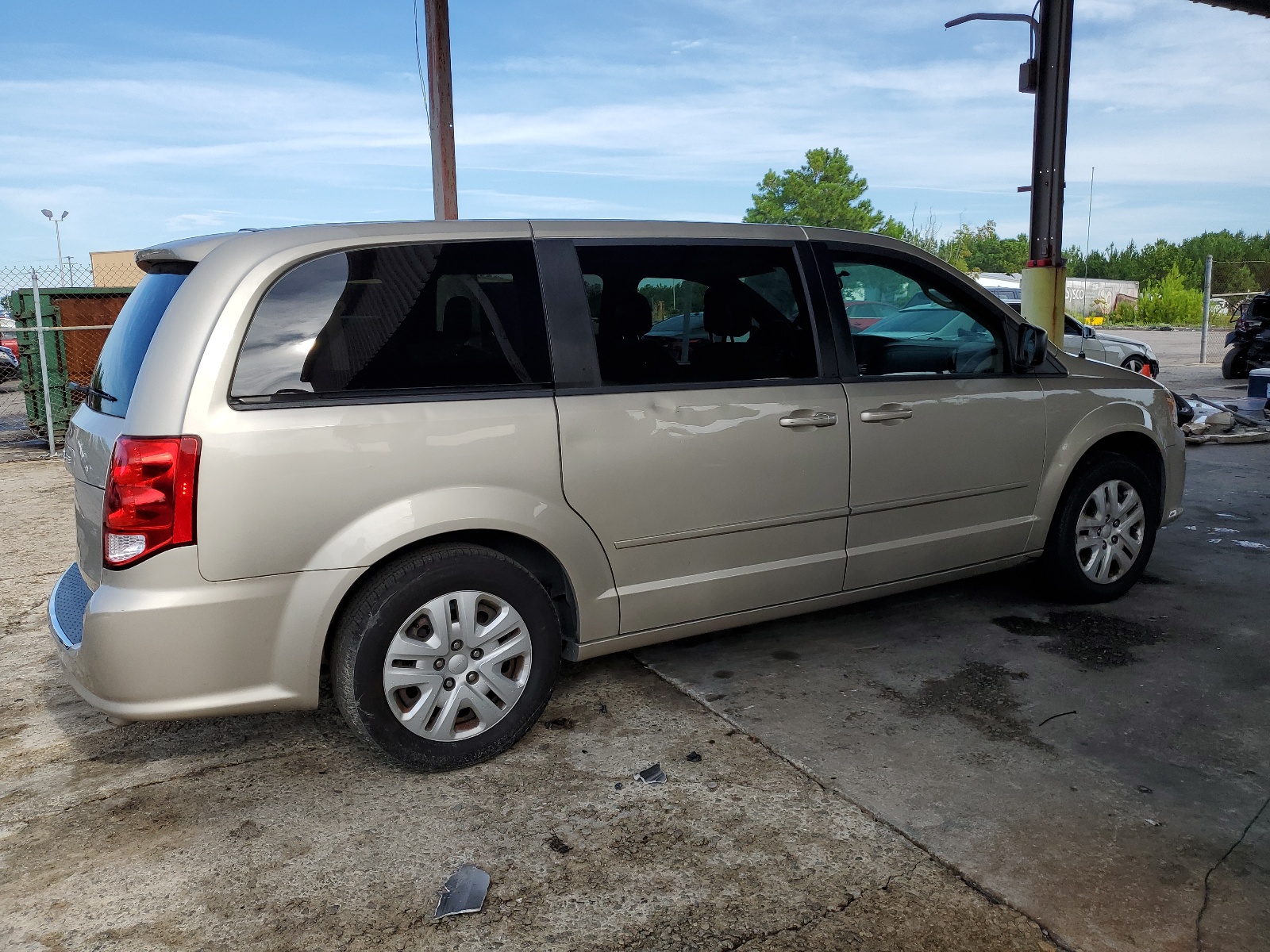 2015 Dodge Grand Caravan Se vin: 2C4RDGBG2FR593325