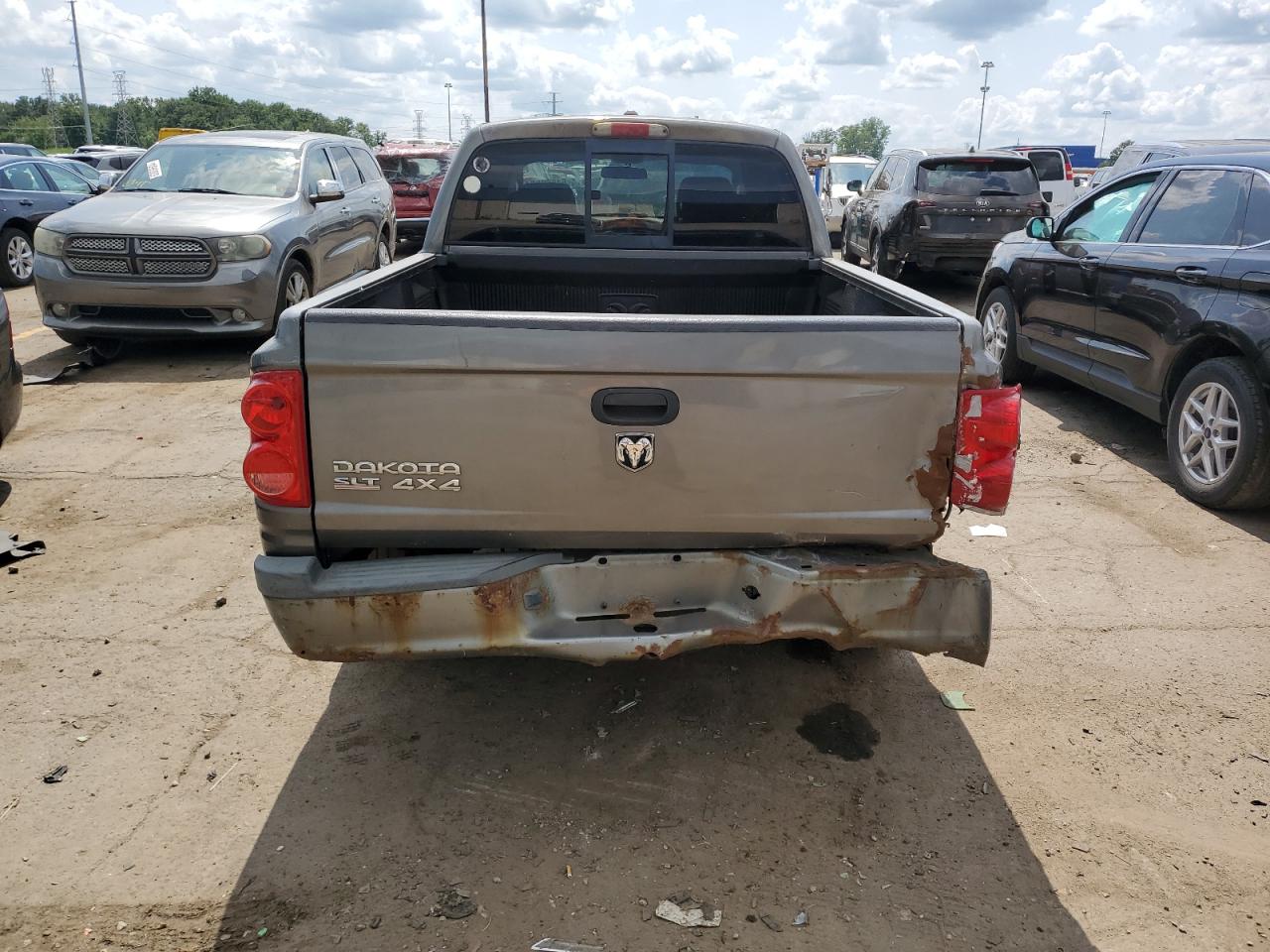 2007 Dodge Dakota Quad Slt VIN: 1D7HW48K07S253919 Lot: 64662204