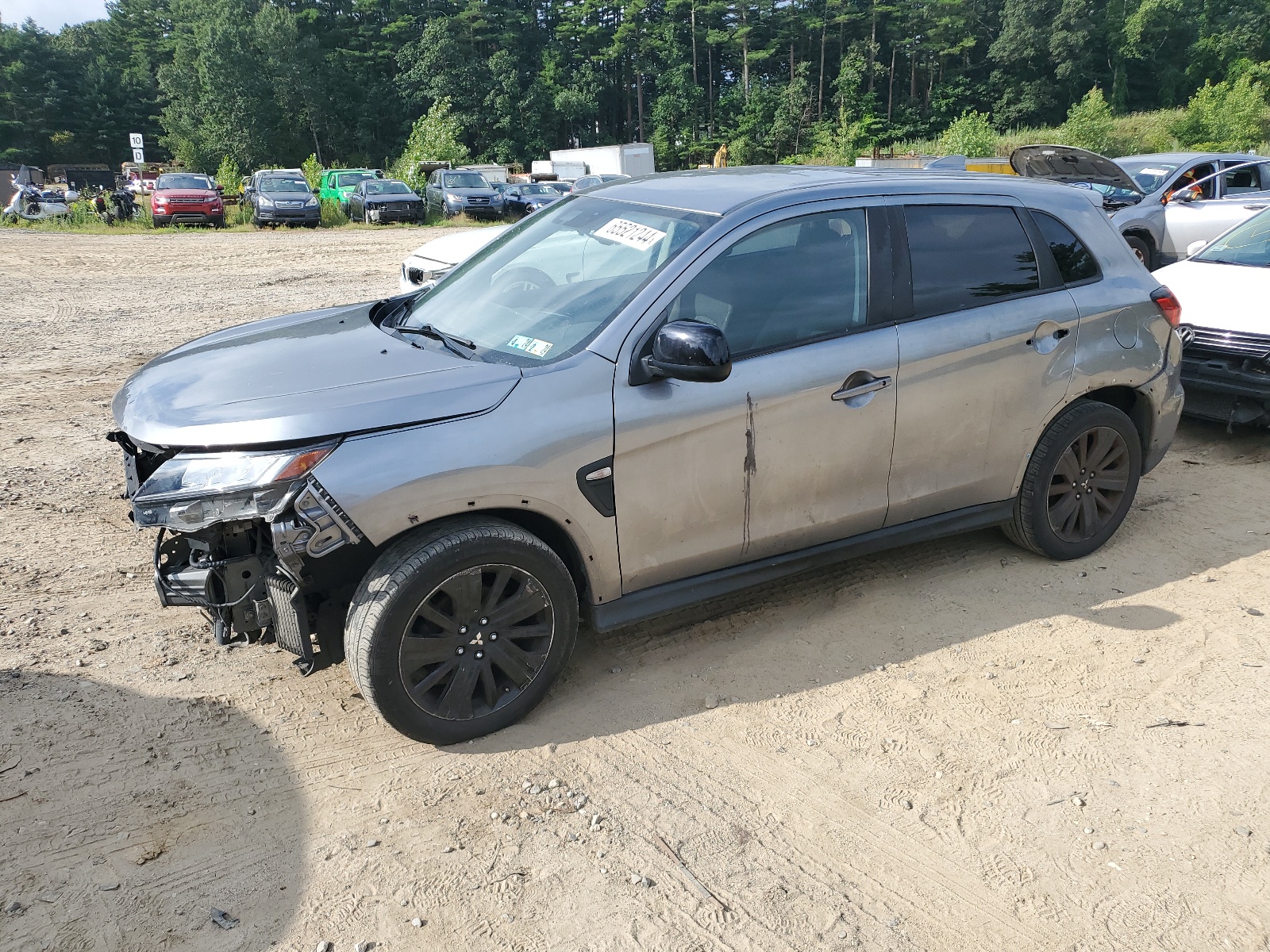 2021 Mitsubishi Outlander Sport Es vin: JA4APUAU7MU030193