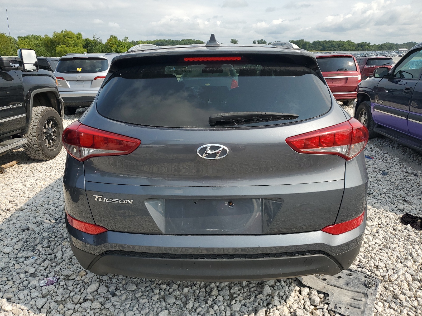 2018 Hyundai Tucson Sel vin: KM8J33A46JU673914