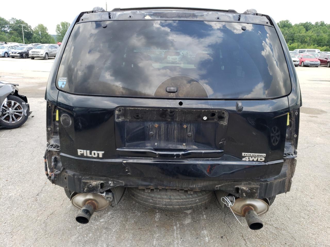 2010 Honda Pilot Touring VIN: 5FNYF4H83AB036349 Lot: 65323714