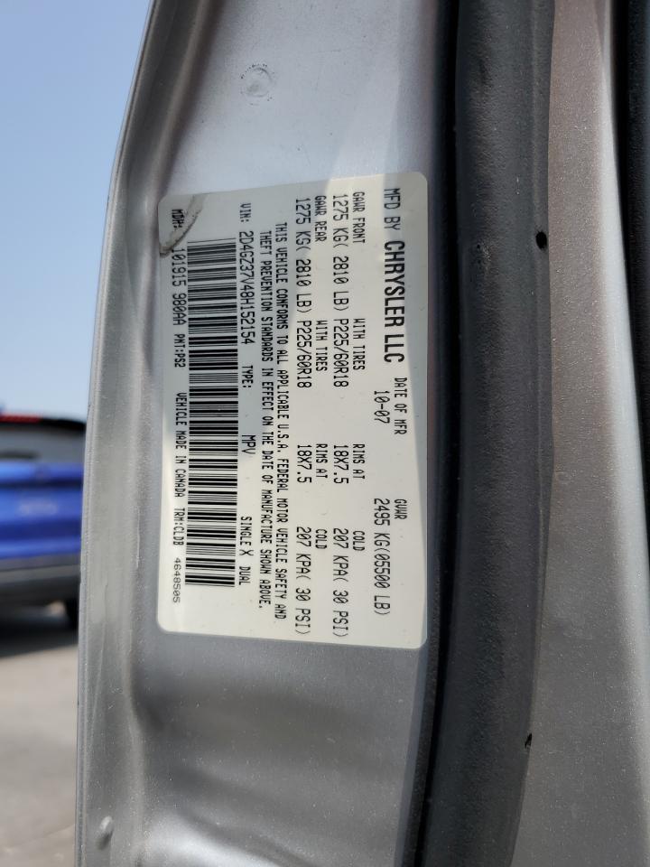 2008 Dodge Magnum Sxt VIN: 2D4GZ37V48H152154 Lot: 64692344