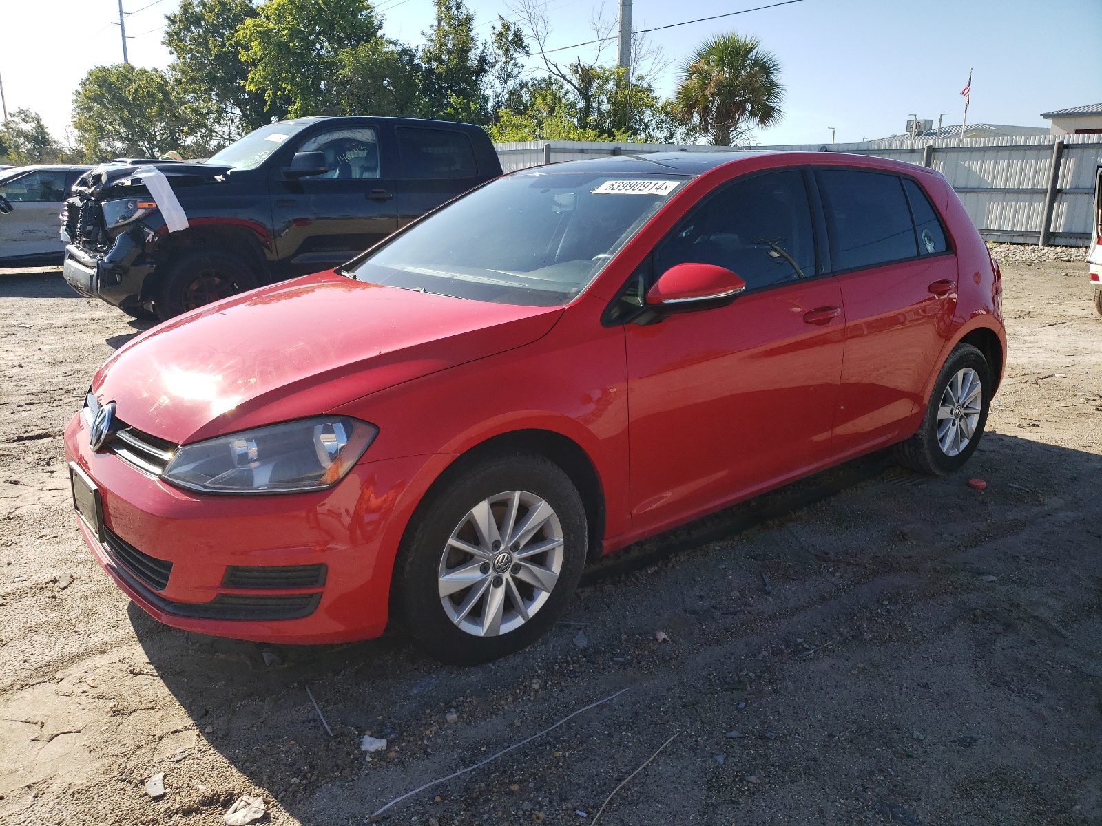 2015 Volkswagen Golf vin: 3VW217AU9FM011159