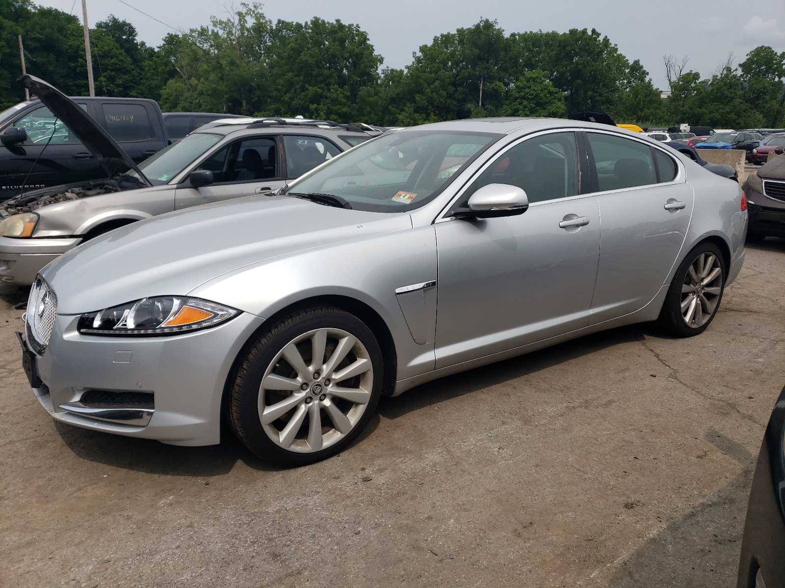 2013 Jaguar Xf vin: SAJWJ0EF4D8S83063