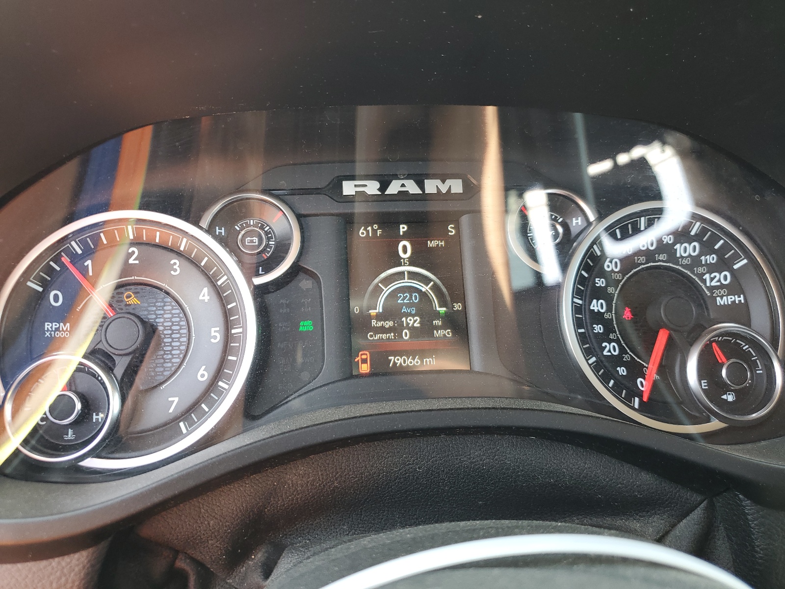 1C6RRFFG1KN784349 2019 Ram 1500 Big Horn/Lone Star