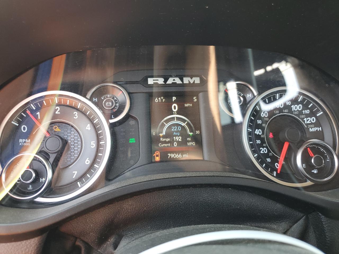 2019 Ram 1500 Big Horn/Lone Star VIN: 1C6RRFFG1KN784349 Lot: 62900974