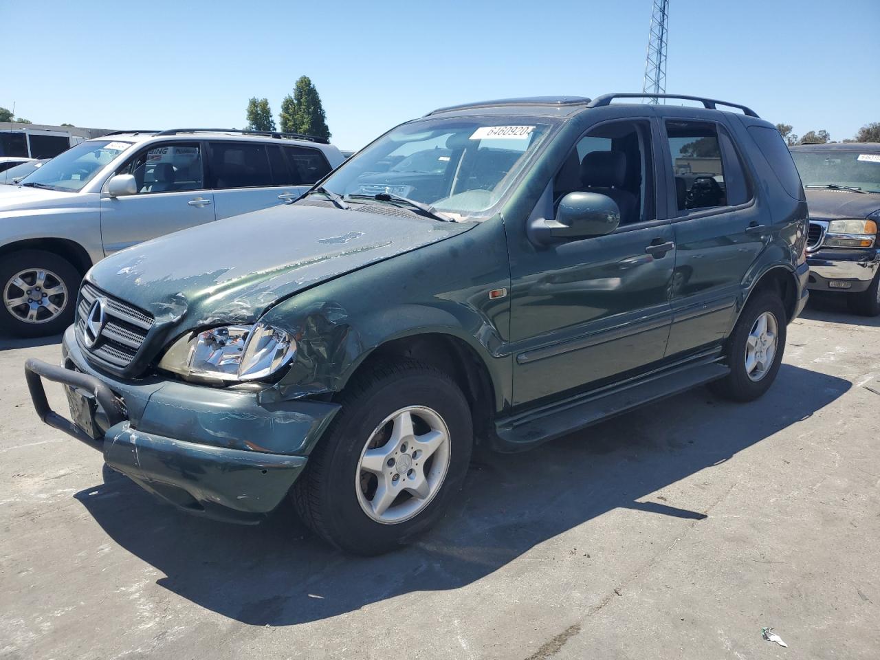 2000 Mercedes-Benz Ml 320 VIN: 4JGAB54E1YA179765 Lot: 64609204