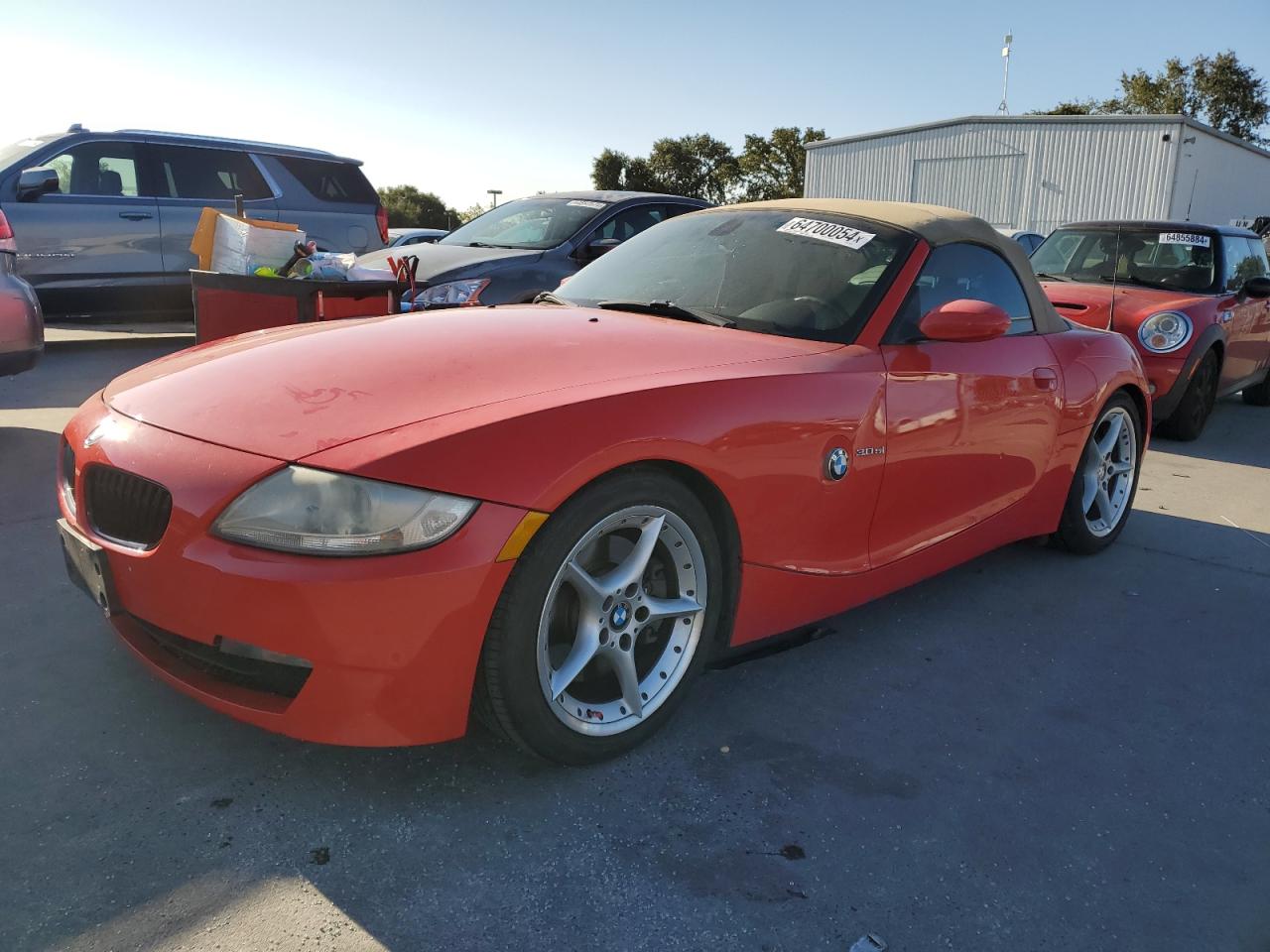 2007 BMW Z4 3.0Si VIN: 4USBU53577LX02983 Lot: 64700054