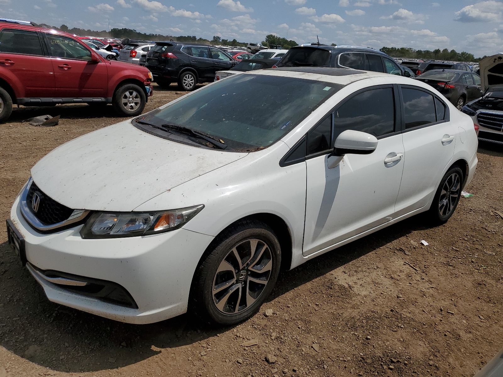 19XFB2F84FE093344 2015 Honda Civic Ex 19XFB2F84FE093344 2015 Honda Civic Ex
