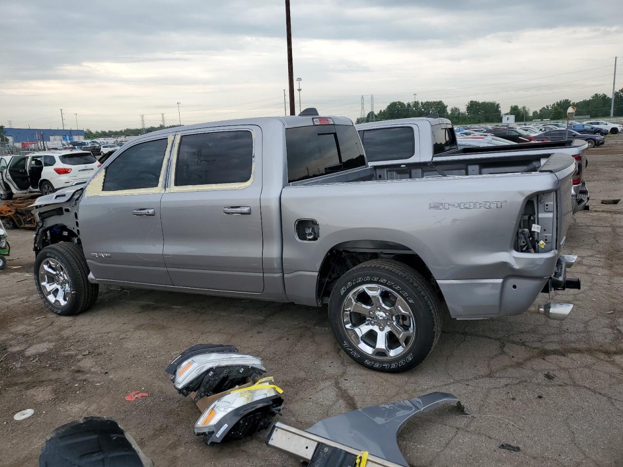 2022 Ram 1500 Big Horn/Lone Star VIN: 1C6SRFFT3NN450875 Lot: 63392574