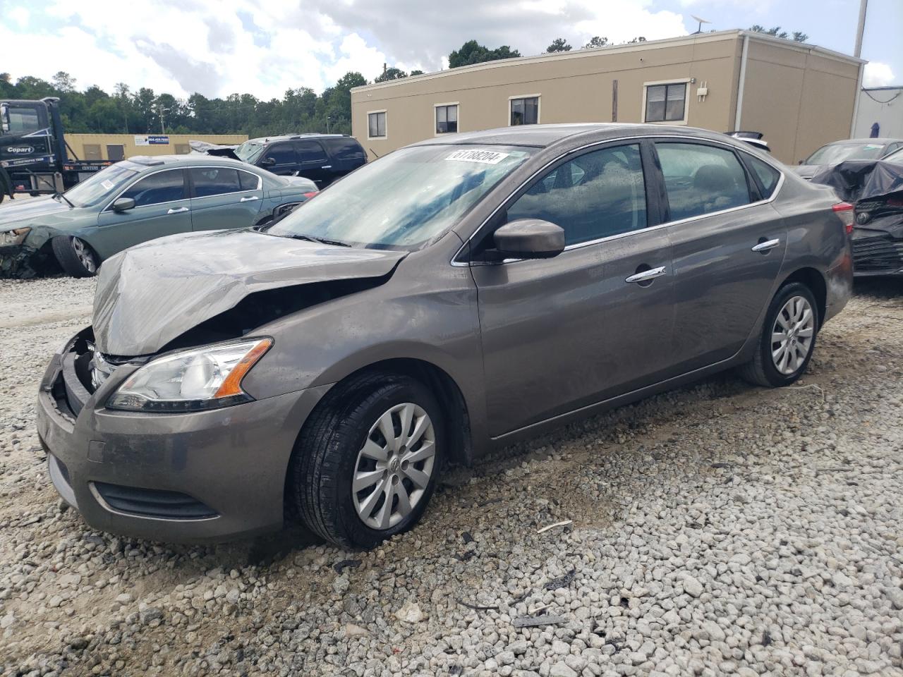 3N1AB7AP8FL695281 2015 Nissan Sentra S