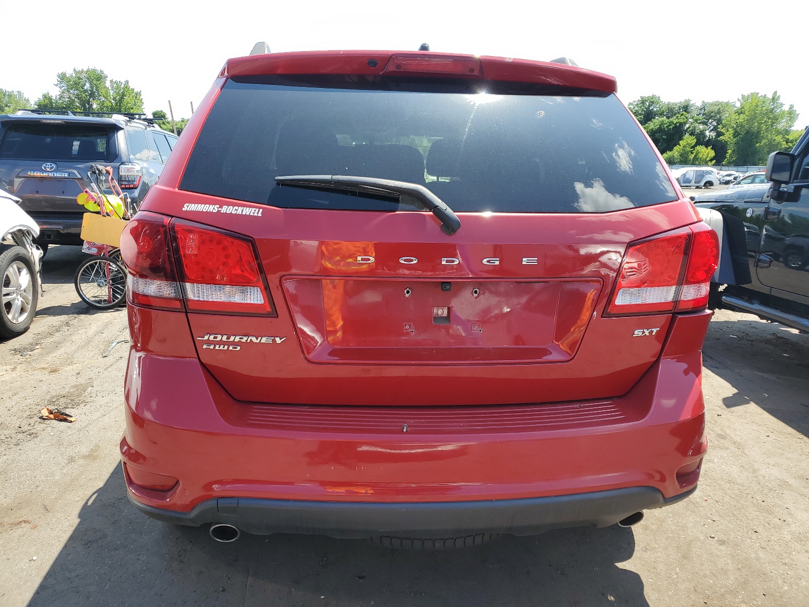 3C4PDDBG9GT105900 2016 Dodge Journey Sxt