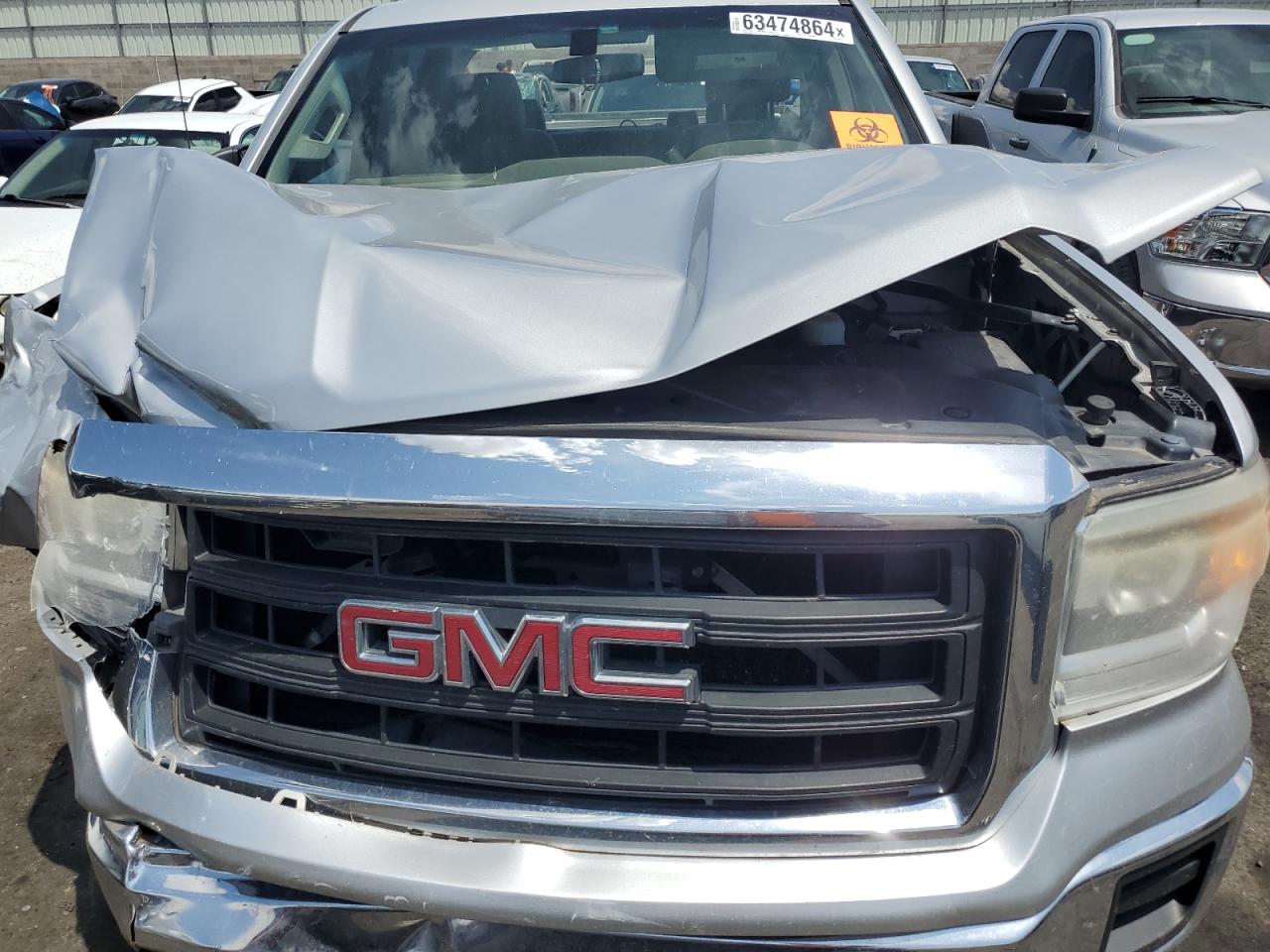 2014 GMC Sierra K1500 VIN: 1GTV2TEH2EZ303834 Lot: 63474864