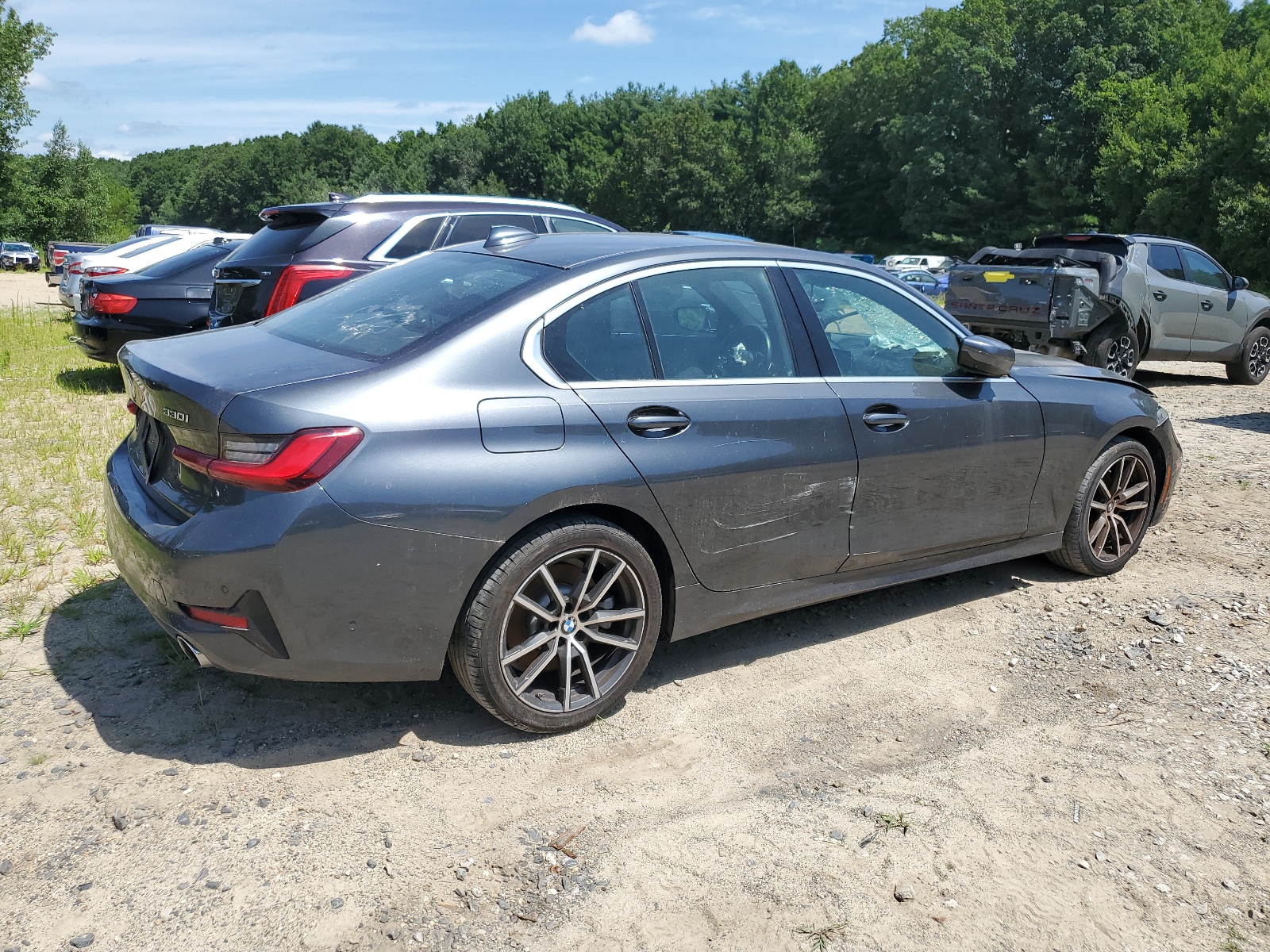 2020 BMW 330Xi vin: 3MW5R7J03L8B46340