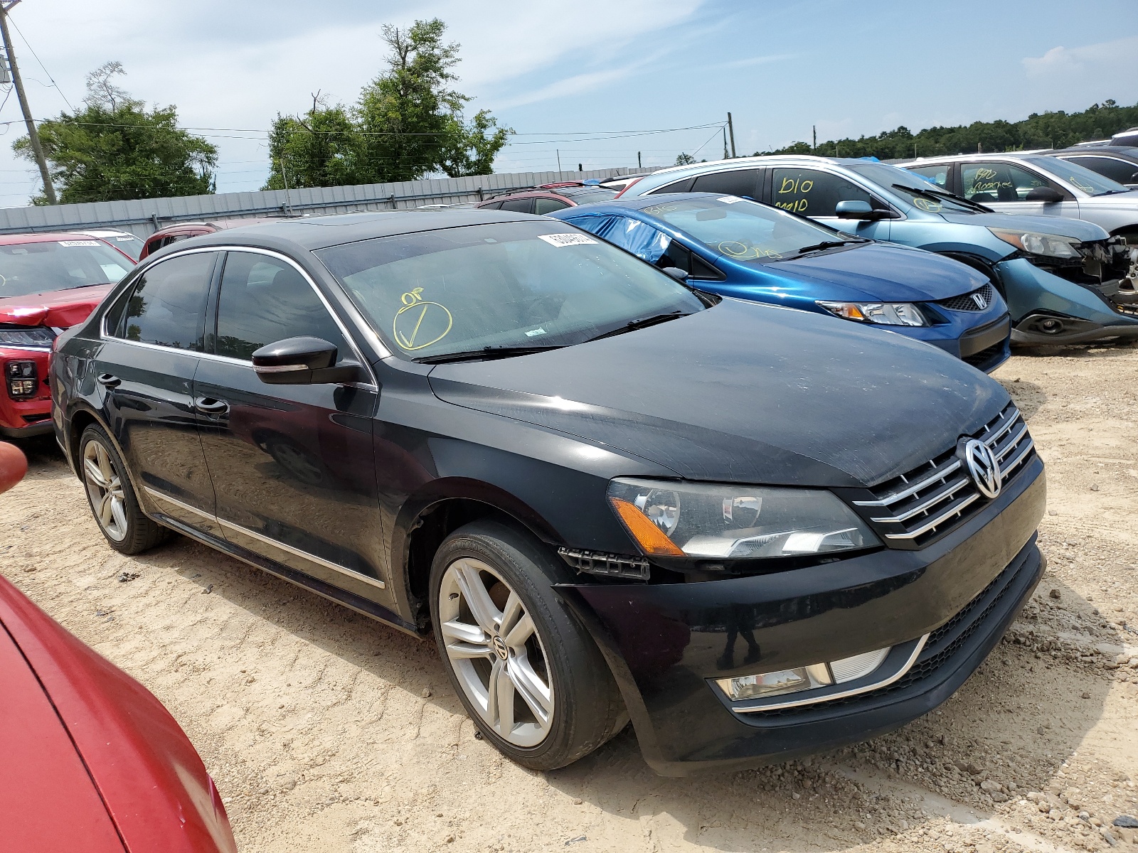 2014 Volkswagen Passat Sel vin: 1VWCM7A39EC072997