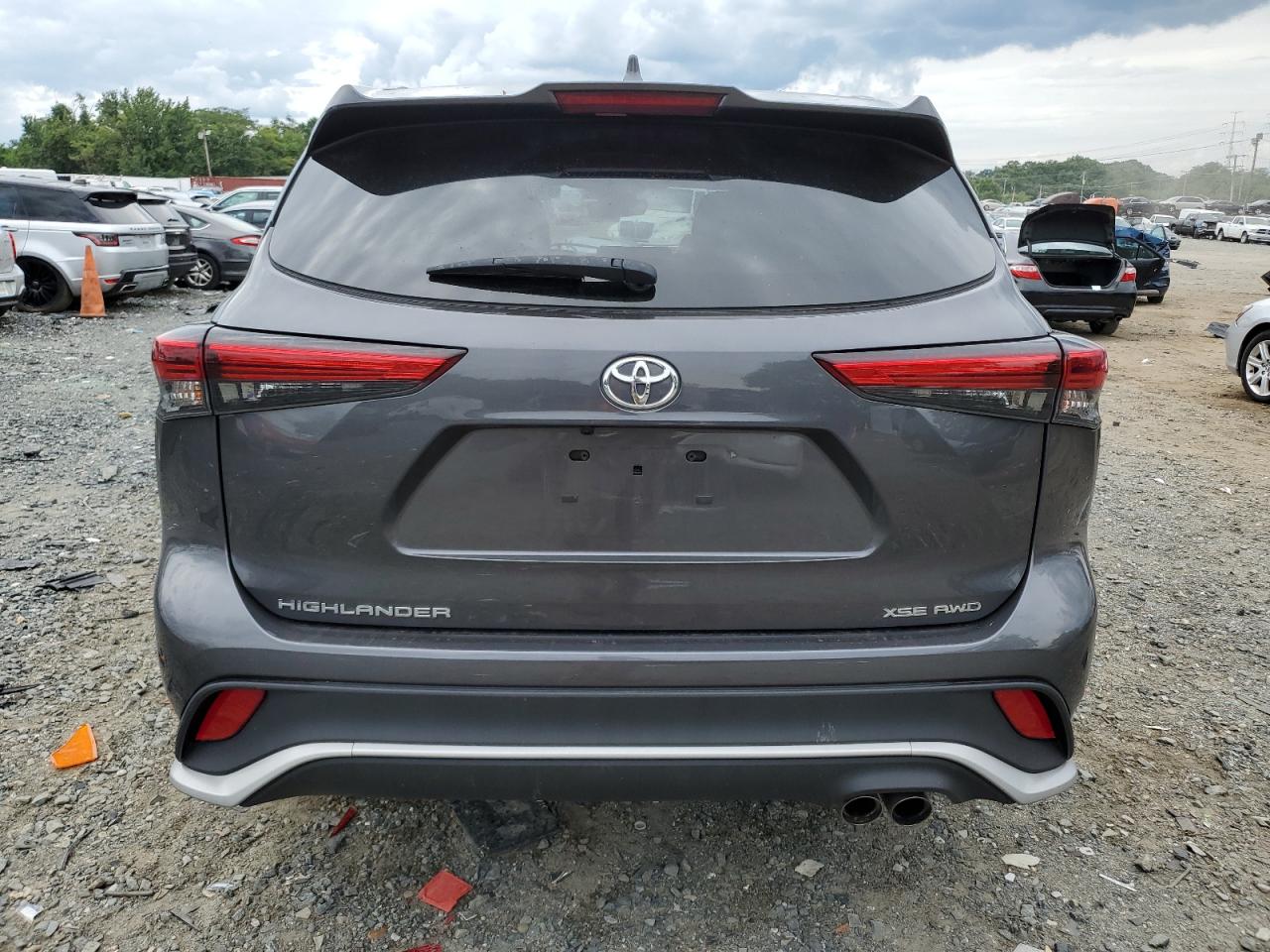 2022 Toyota Highlander Xse VIN: 5TDLZRBH8NS238743 Lot: 63676074